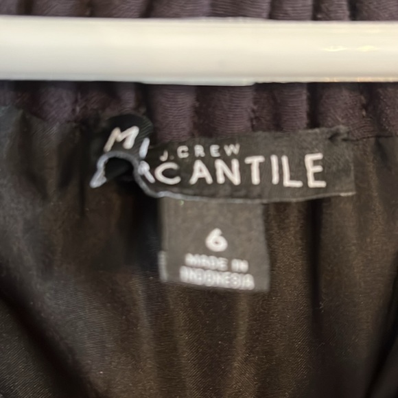 JCrew Mercantile black Size 6 sidewalk skirt - Picture 4 of 5